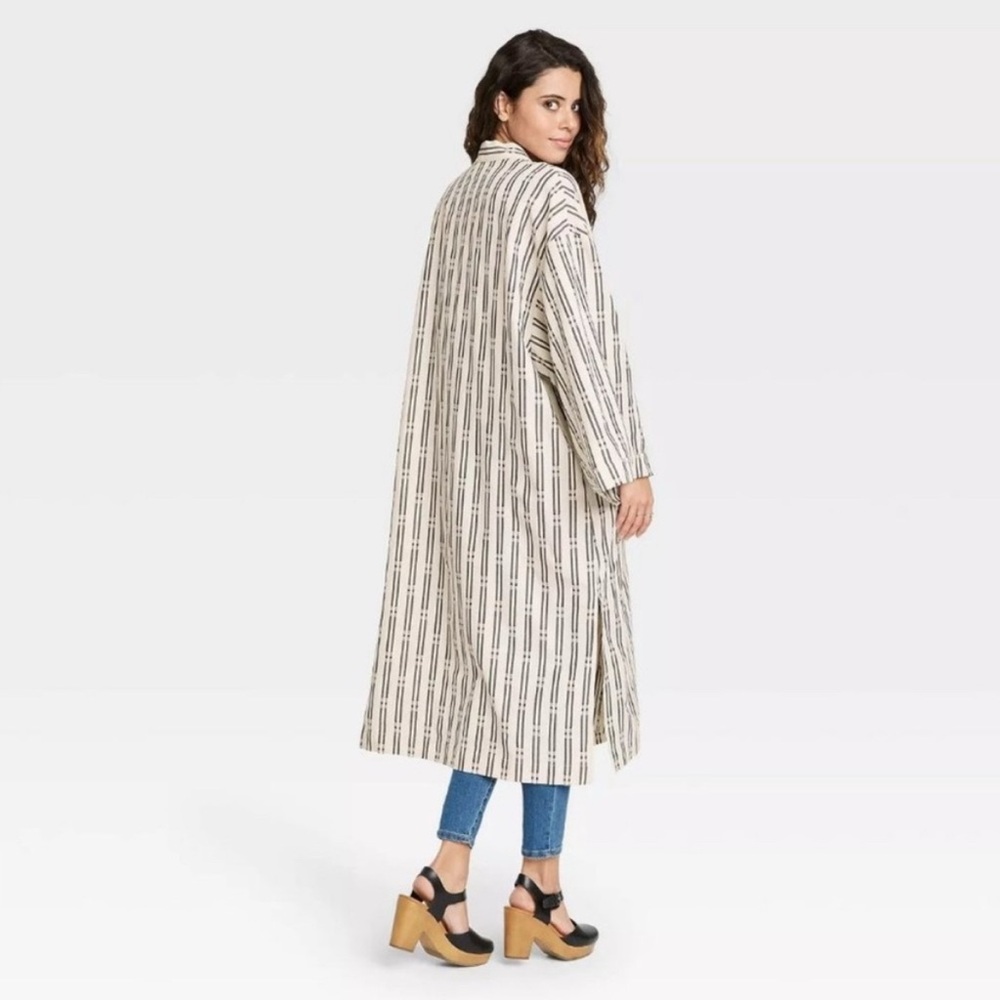 Coastal Universal Thread Striped Duster Cardigan … - image 8